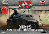 First To Fight 1/72 WWII SdKfz 223 German Light Armored Car Kit