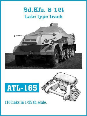 Friulmodel Military 1/35 SdKfz 8 12t Late Track Set (110 Links)