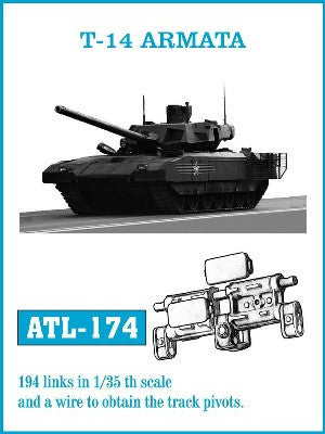 Friulmodel Military 1/35 T14 Armata Track Set (194 Links)
