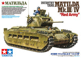 Tamiya Military 1/35 Soviet Matilda Mk III/IV Red Army Infantry Tank Kit