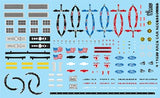 Gofer Decals 1/24-1/25 Race Cars Accessories - Emblems, Seatbelts, Gauges, etc.