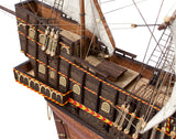 OcCre 1/85 Golden Hind 3-Master English Galleon Sailing Ship (Intermediate Level) Wooden Kit