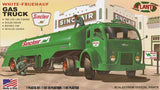Atlantis Cars 1/48 Sinclair White Gas Truck w/2 Figures Kit (Formerly Revell)