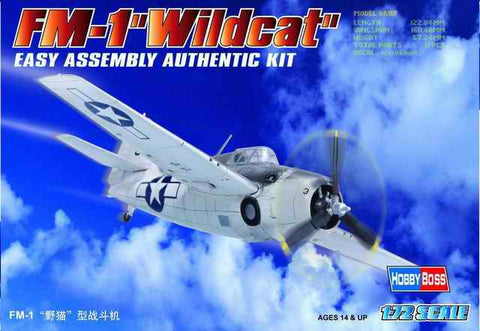 Hobby Boss Aircraft 1/72 FM-1 Wildcat Kit