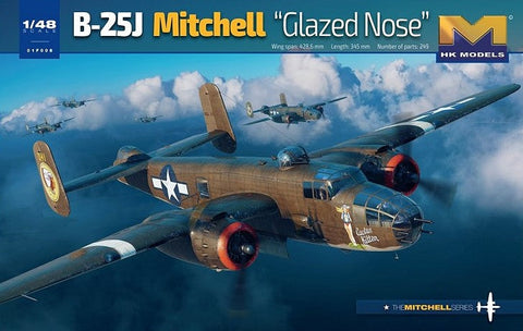 HK Models 1/48 B25J Mitchell Glazed Nose Bomber Kit