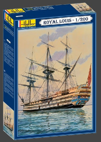 Heller Ships 1/200 Le Royal Louis Sailing Ship Kit