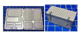 Highlight Model Studio 1/24-1/25 Diamond Plated Truck Bed Tool Box