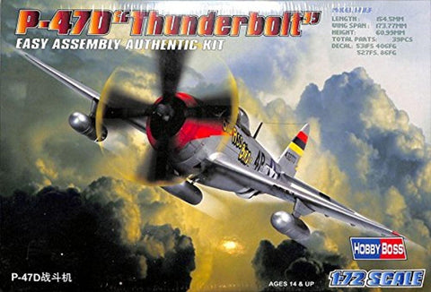 Hobby Boss Aircraft  1/72 P-47D Thunderbolt Kit