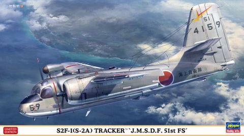 Hasegawa Aircraft 1/72 S2F1 (S2A) Tracker JMSDF 51st FS Kit