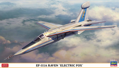 Hasegawa Aircraft 1/72 EF111A Raven Electric Fox USAF Aircraft Ltd Edition Kit