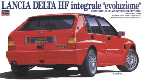 Hasegawa Model Cars 1/24 Lancia Delta HF Integrale Evoluzione SUV Kit