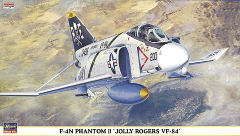 Hasegawa Aircraft 1/72 F4N Phantom II Jolly Rogers VF84 Fighter Kit