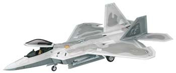 Hasegawa Aircraft 1/48 F22 Raptor USAF Superiority Fighter Kit