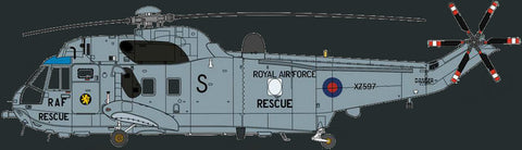 Hasegawa Aircraft 1/48 Sea King Har. Mk.3 Falklands Kit