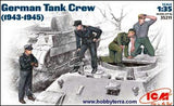 ICM Military Models 1/35 WWII German Tank Crew (4) Kit