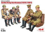 ICM Military Models 1/35 Soviet Army Servicemen 1979-91 (5) Kit