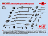 ICM Military Models 1/35 WWI British Infantry Weapons & Equipment Kit