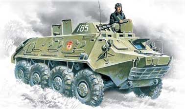 ICM Military 1/72 BTR60PB Armored Personnel Carrier Kit