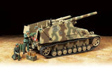 Tamiya Military 1/35 German SdKfz 165 Hummel Late Production Heavy Self-Propelled Howitzer (New Tool) Kit