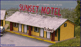 Blair Line N Sunset Motel Kit