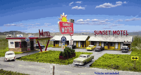 Blair Line N Sunset Motel Kit