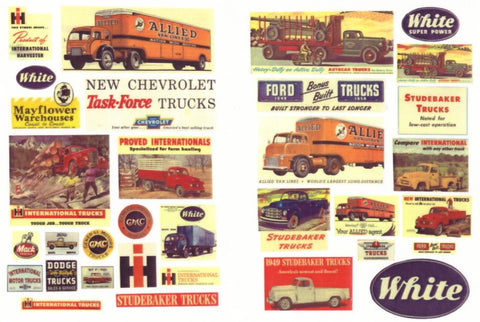 JL Innovative Design HO 1940-50's Vintage Truck Signs (33)