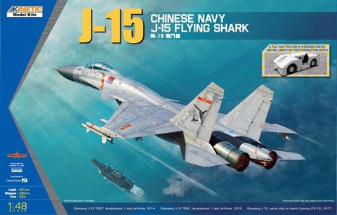 Kinetic Aircraft 1/48 Shenyang J-15 Flying Shark Kit