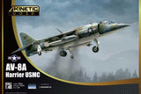 Kinetic Aircraft 1/48 AV8A Harrier USMC Attack Aircraft Kit