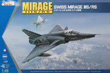Kinetic Aircraft 1/48 Swiss Air Force Mirage IIIS/RS Kit