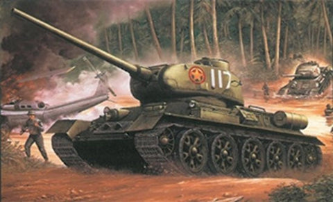 Dragon Military Models 1/35 NVA T34/85M Tank Kit