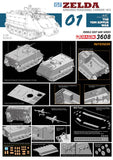 Dragon Military Models 1/35 IDF Zelda M113 Armored Personnel Carrier Yom Kippur War 1973 Kit