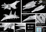 Dragon Models Aircraft 1/144 PLA J15 Flying Shark Naval Fighter Kit
