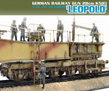 Dragon Military Models 1/35 28cm K5(E) Leopold German Railway Gun (Re-issue) Kit