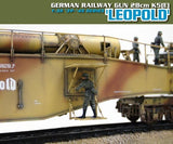 Dragon Military Models 1/35 28cm K5(E) Leopold German Railway Gun (Re-issue) Kit