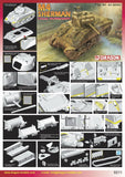 Dragon Military Models 1/35 M4 Sherman Tank w/75mm Gun Normandy Kit