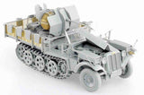 Dragon Military Models 1/35 SdKfz 10/5 Light Halftrack w/2cm FlaK 38 Gun Kit