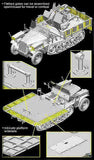 Dragon Military Models 1/35 SdKfz 10/5 Light Halftrack w/2cm FlaK 38 Gun Kit