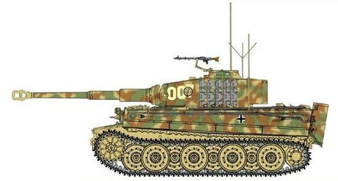 Dragon Military Models 1/35 Tiger I Late Production PzKpfw VI Ausf E Wittman's Command Tank Kit