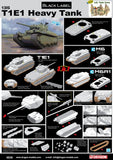 Dragon Military Models 1/35 T1E1 Heavy Tank (3 in 1) Black Label Series Kit