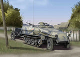 Dragon Military Models 1/72 SdKfz 251/1 Ausf C Halftrack & 3.7cm PaK 35/36 Kit