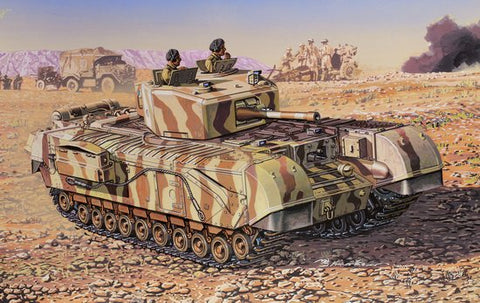 Dragon Military Models 1/72 Churchill Mk III Tank Kit