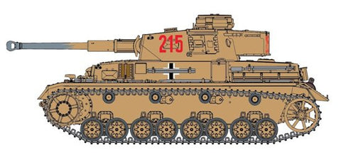 Dragon Military 1/72 PzKpfw IV Ausf F2(G) Tank Kit