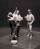 Master Box Ltd 1/32 WWII RAF Pilots (3 w/Dog) Kit