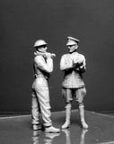 Master Box Ltd 1/35 French, German, British Private & Officer Tankmen of WWI (6) Kit