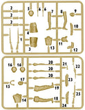 Master Box Ltd 1/35 Children (2) w/Ammo Cart Heading to the Frontline Kit