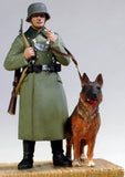 Master Box Ltd 1/35 Checkpoint German Soldiers & Civilians w/Sentry Box (6) Kit