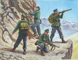 Zvezda Military 1/72 German Mountain Troops 1939-43 (4) (Snap Kit)