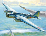 Zvezda Aircraft 1/200 Soviet SB2 High Speed Bomber (Snap Kit)
