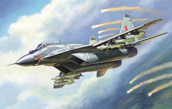 Zvezda Aircraft 1/72 Russian MiG29 (9-13) Fighter Kit