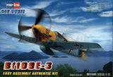 Hobby Boss Aircraft 1/72 Bf-109E-3 Messerchmitt Kit